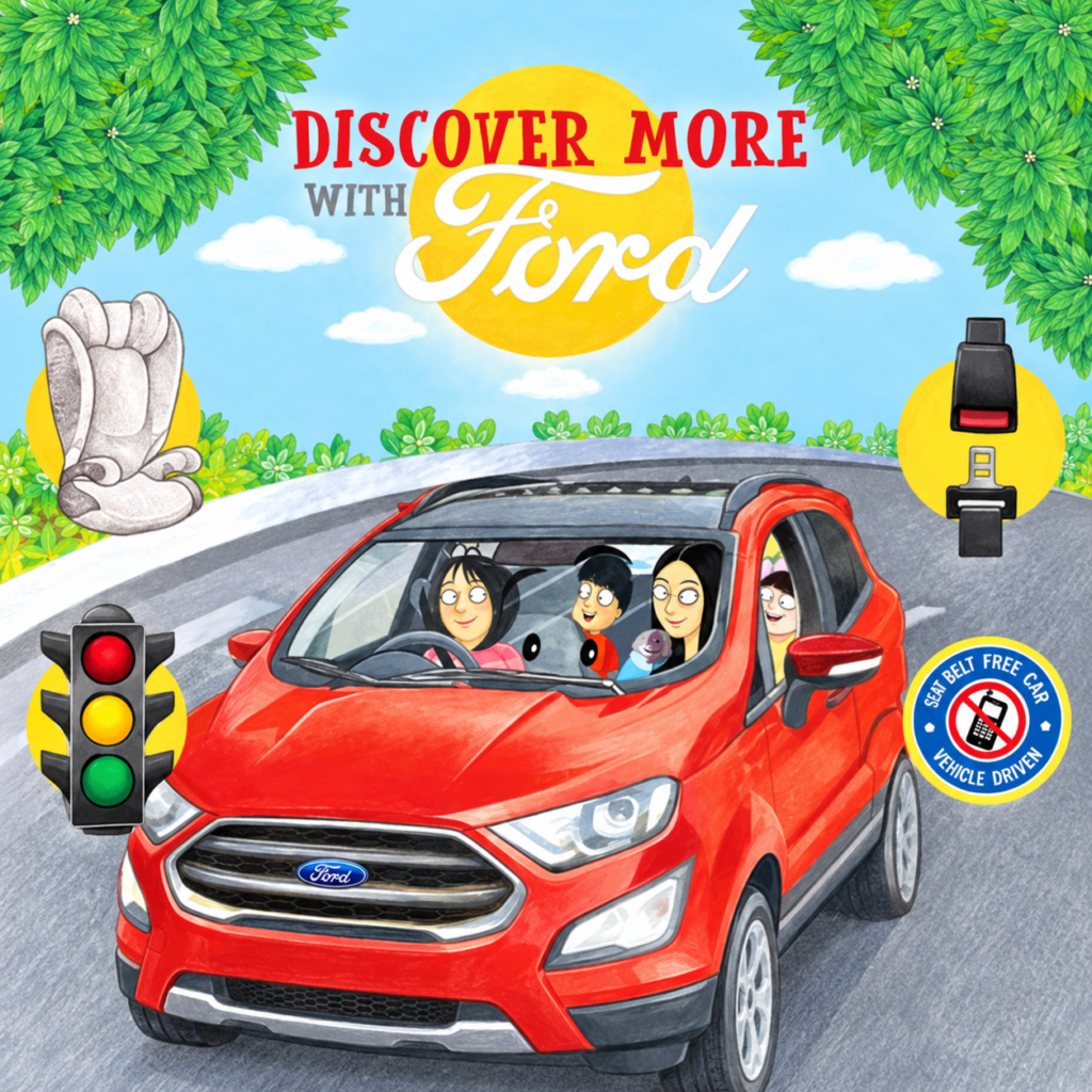 Book cover for Discover more with Ford written by Rohini Vij