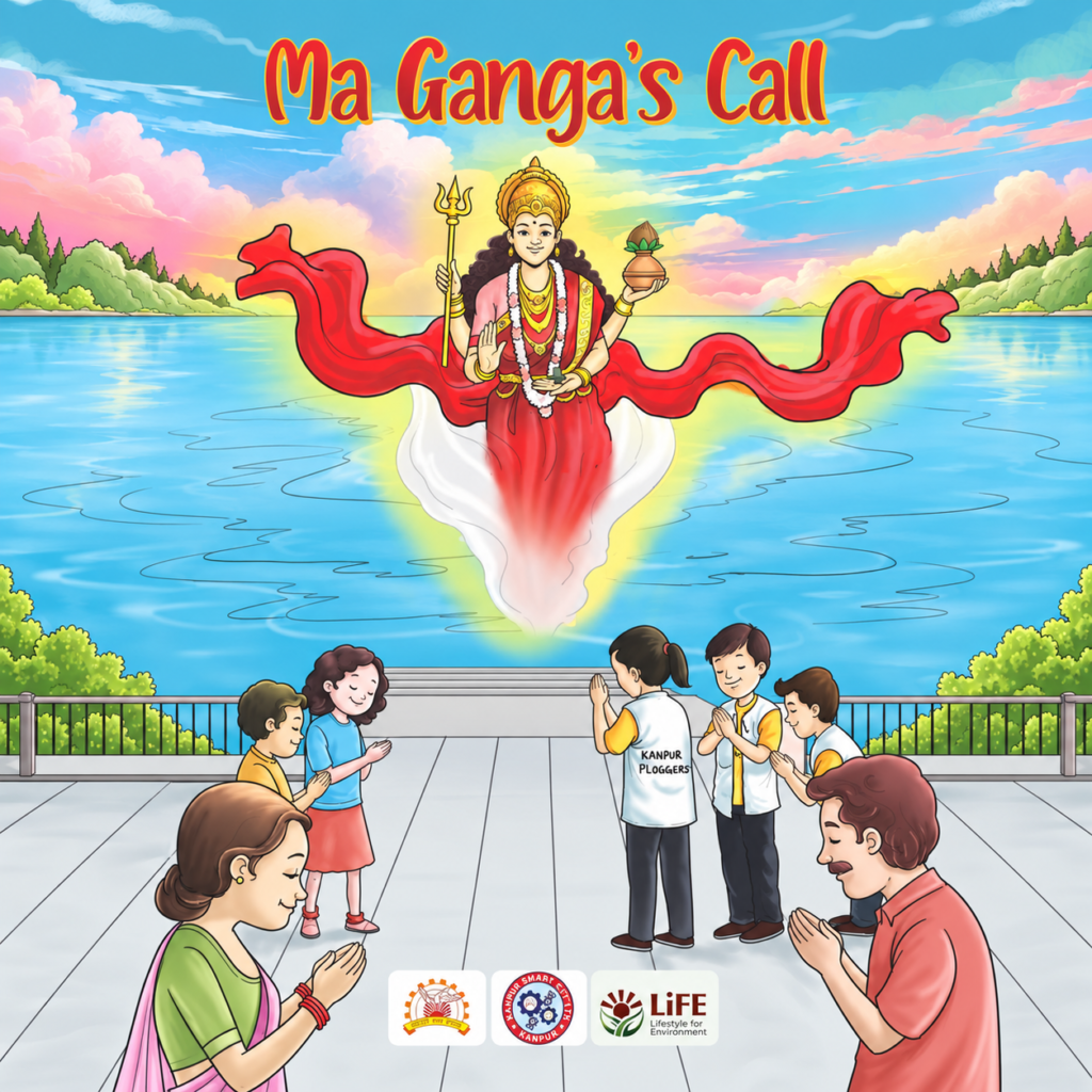 Book Cover Ma Ganga Calling written by Rohini Vij