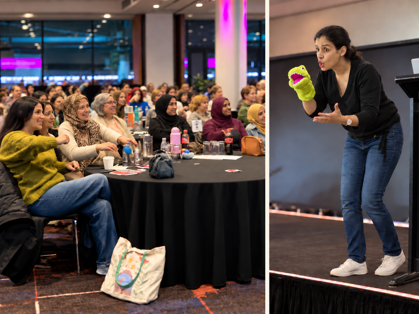 Melbourne based Storyteller conducting Professional Development for Teachers Workshop at Marvel Stadium